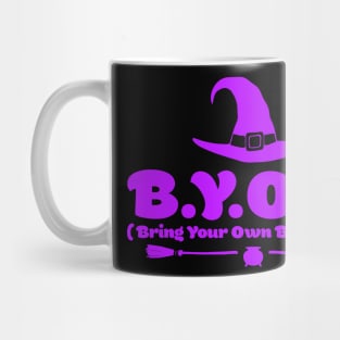 Funny Halloween Witch BYOB Mug